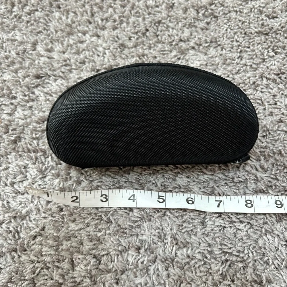 Oakley Soft Vault Sunglass Case Black Ballistic Nylon Zippered Hard Shell Case